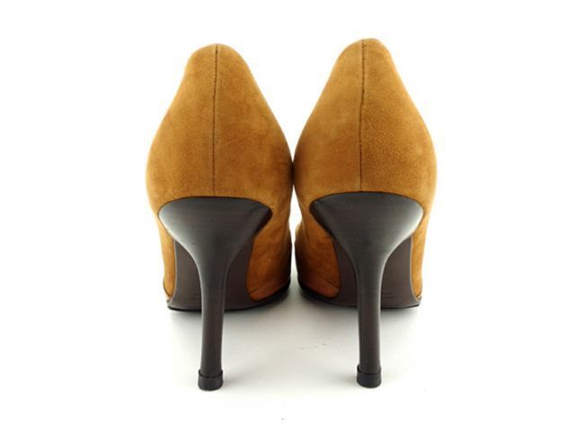 セルジオロッシ パンプス シューズ 靴 #37ハーフ ブラウン スエード