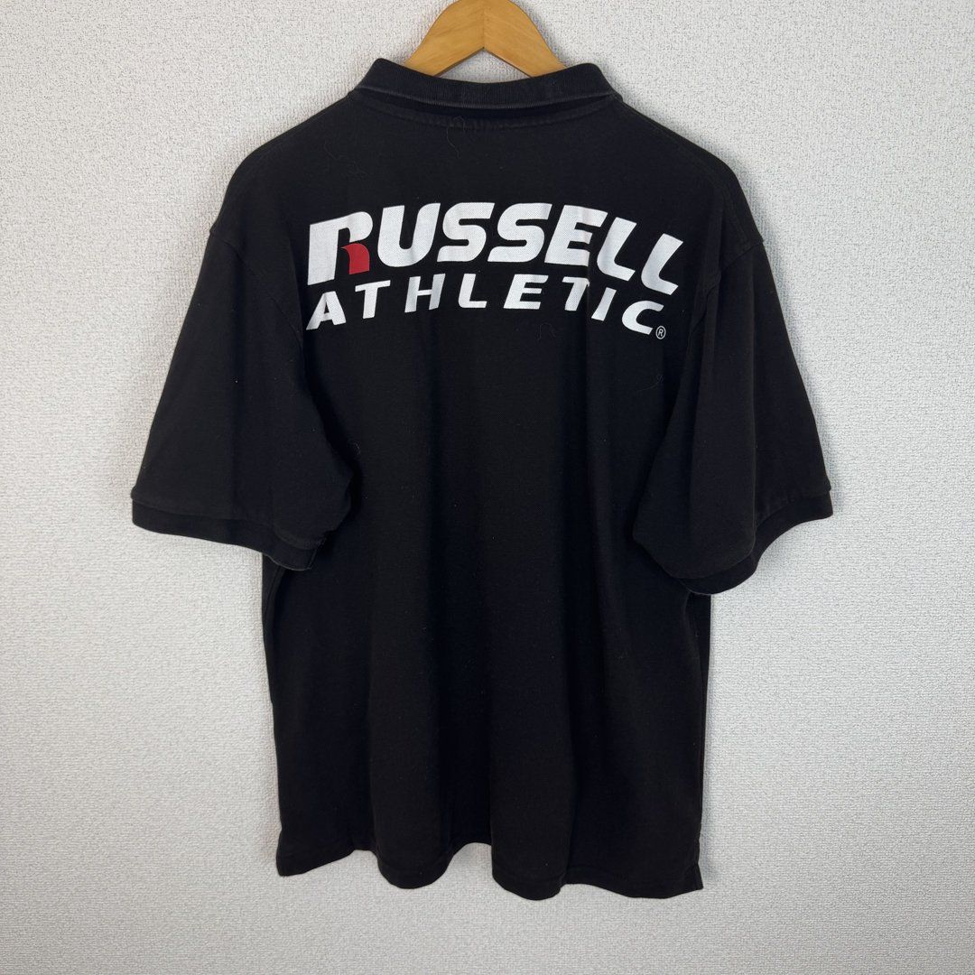Russell Athletic ラッセルアスレティック ポロシャツ 半袖 刺繍