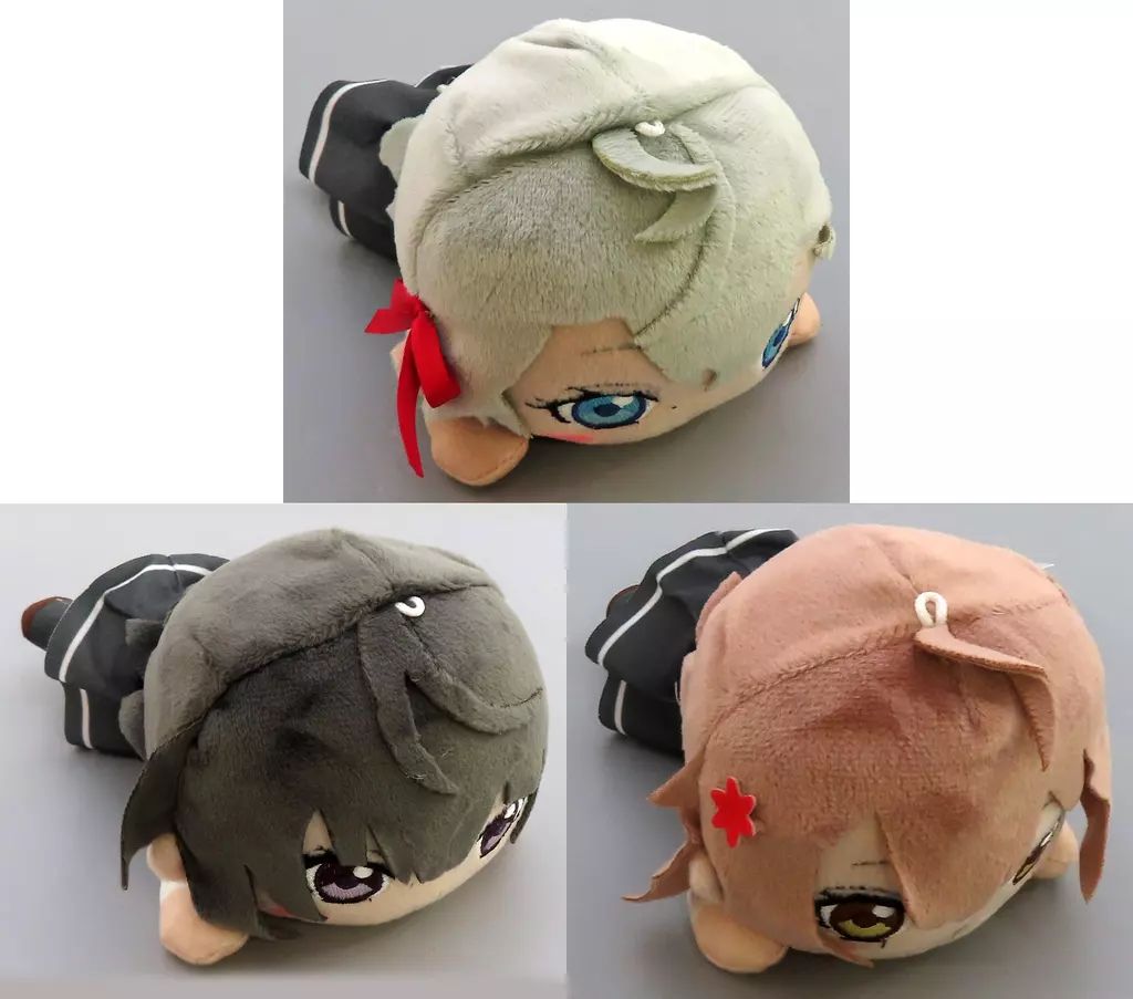 中古】ぬいぐるみ 全3種セット 寝そべりぬいぐるみ(EX) 「時々
