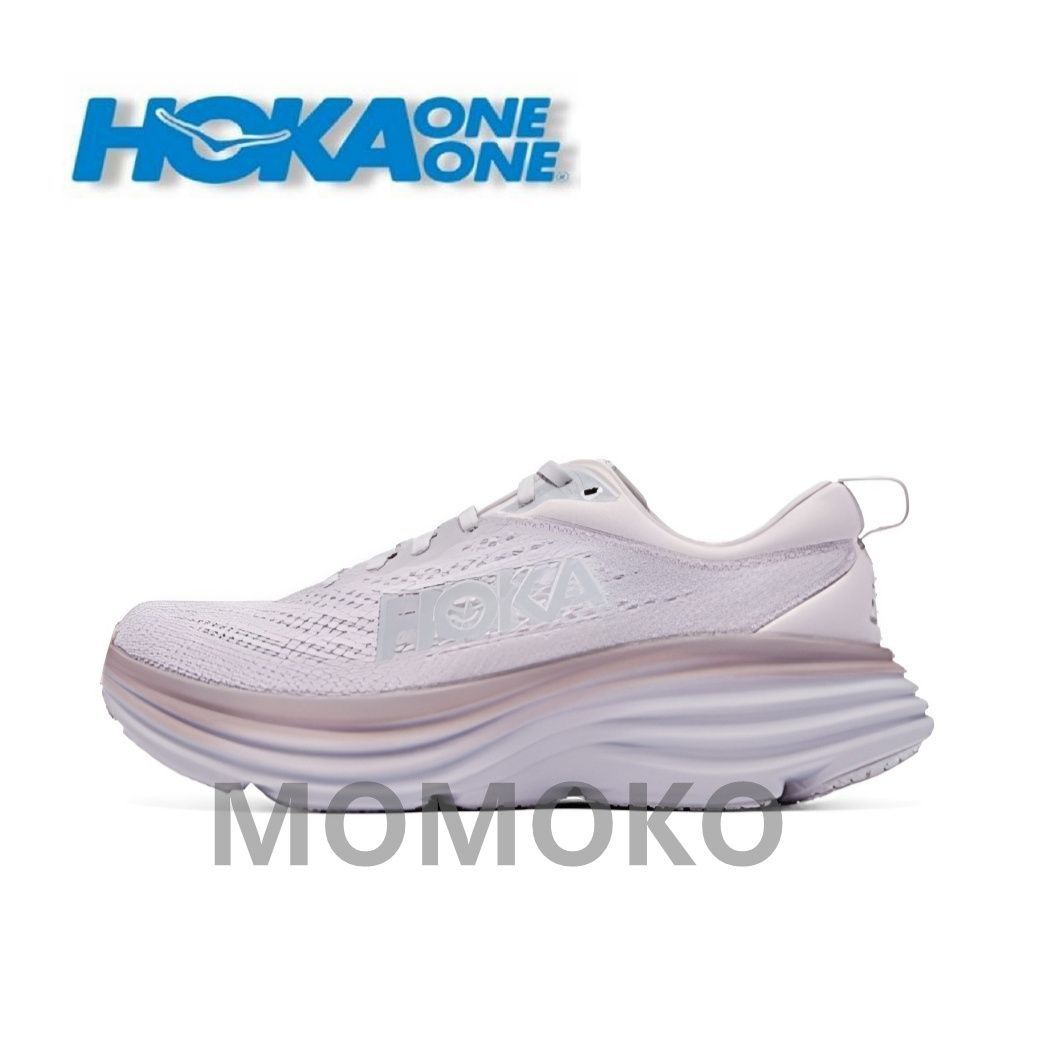 新品 ホカオネオネ HOKA ONE ONE BONDI 8 スニーカーピンク