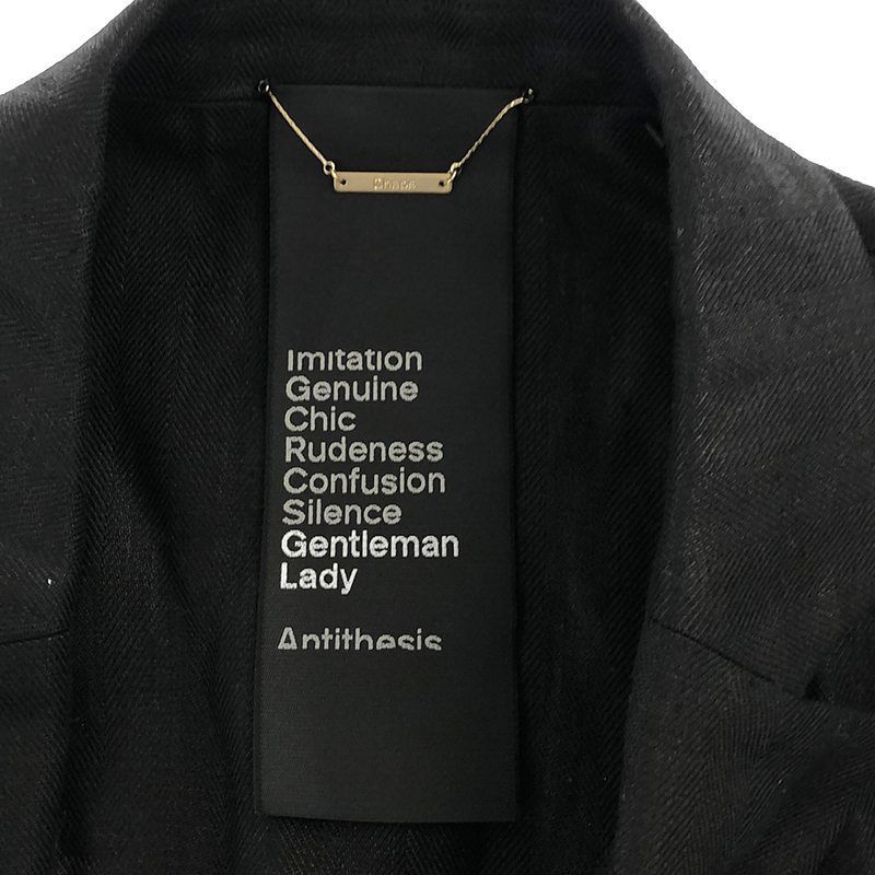 Chaos / カオス | リネンヘリンボン ジャケット | F | レディース