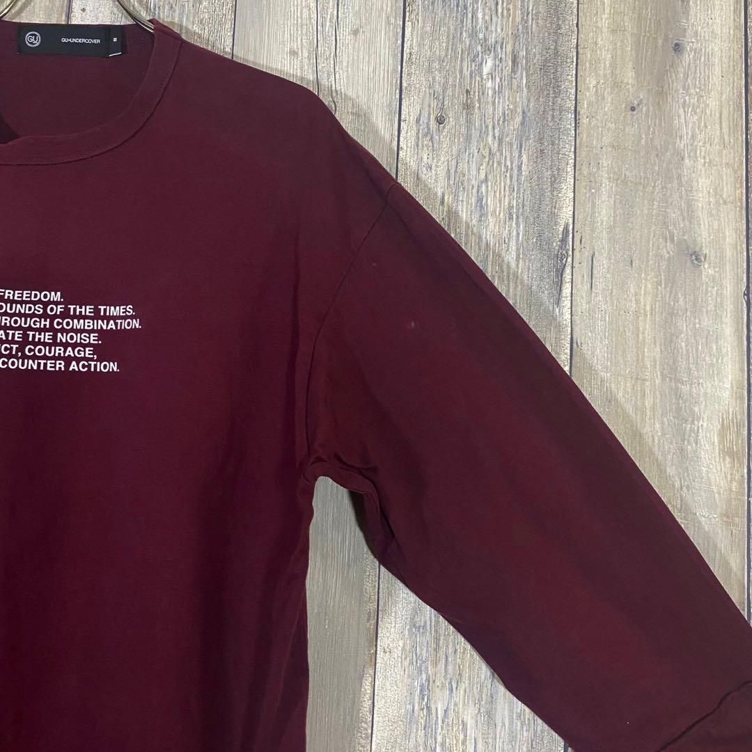 GU × UNDERCOVER アンダーカバー ロンT 長袖 Tシャツ M - メルカリ