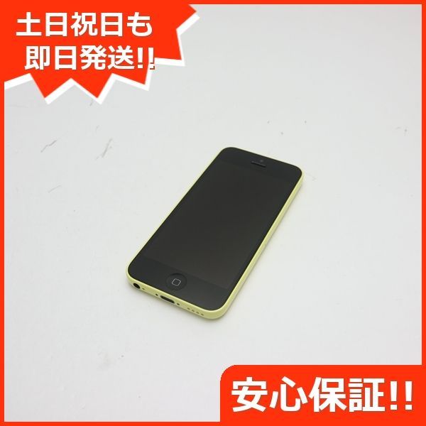 新品同様 DoCoMo iPhone5c 16GB イエロー 即日発送 スマホ Apple ...