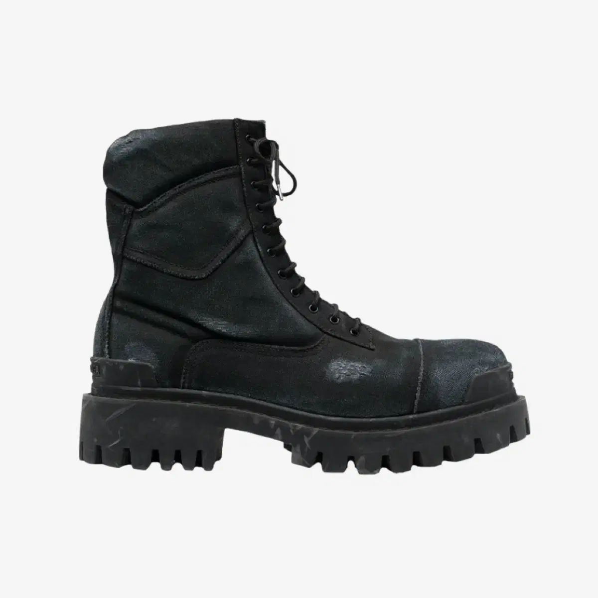 42 BALENCIAGA(バレンシアガ) コンバット ストライク ブーツ 黒 購入
