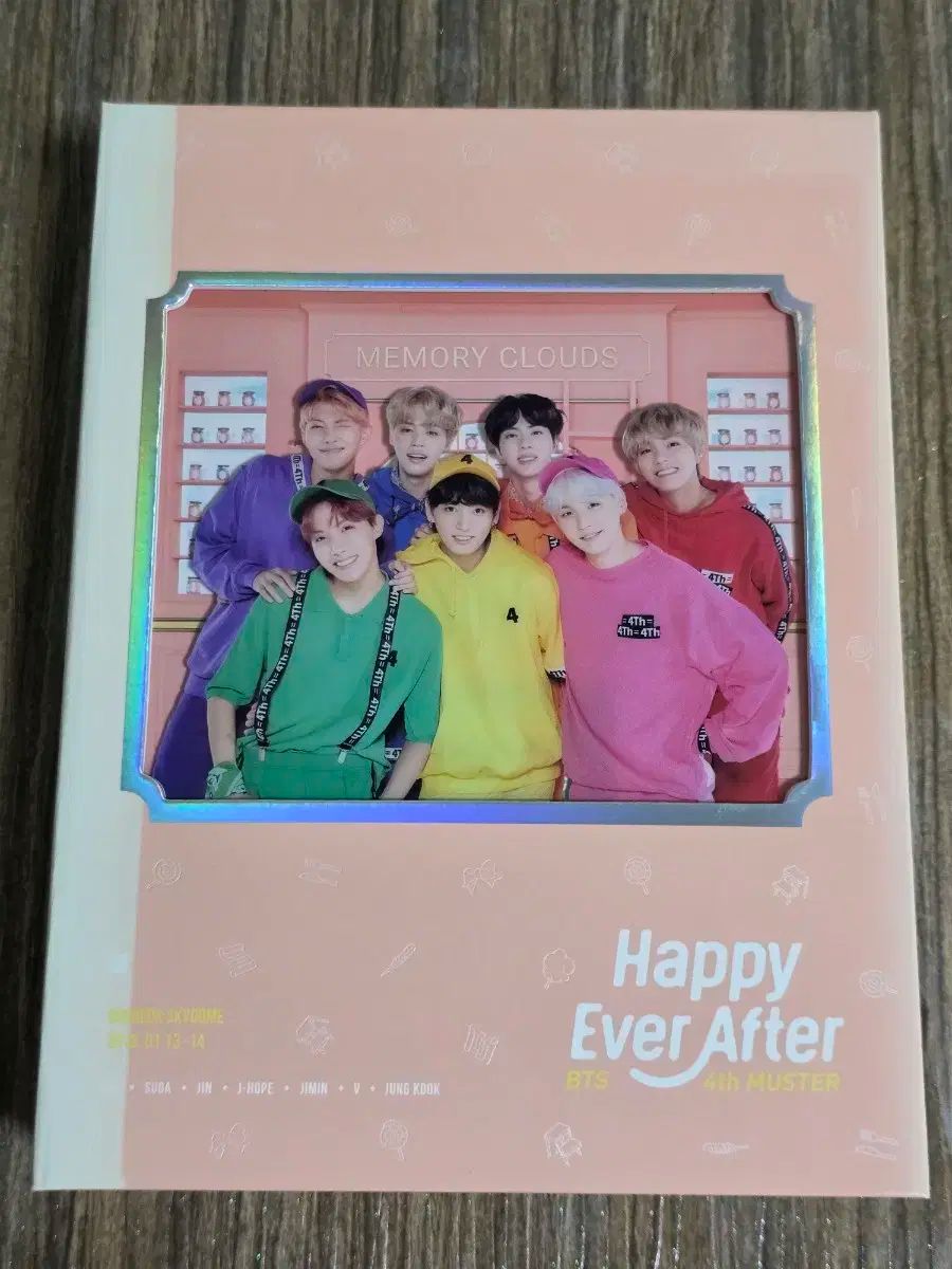 BTS(防弾少年団・バンタン) MUSTER 4 dvd メリー Tor BTS Ever Happy