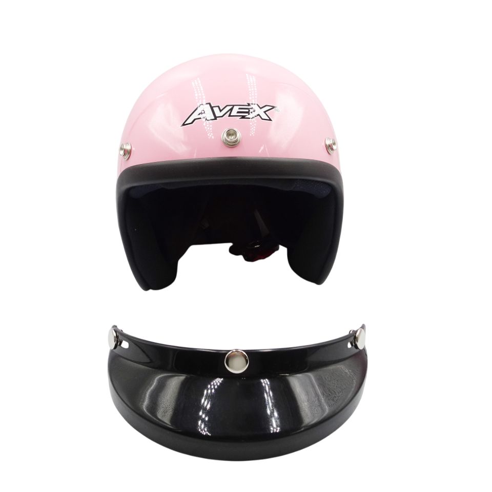 かわいいピンク♪ AVEX ジェットヘルメット キッズサイズ 装飾用