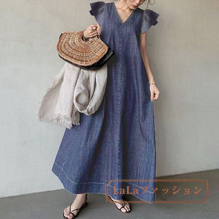 ドレス日系 大きいサイズ ドレス レディース ワンピース ノースリーブドレス シャツワンピ ロングドレス シャツドレス 夏 体型カバー オールインワン ワンピース 夏 ラッシュガードtongtong06