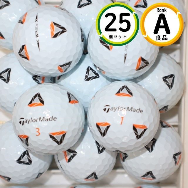 Aランク 25個 TP5X pix テーラーメイド ホワイト 良品 TAYLORMADE ロストボール ゴルフボール 送料無料 Aランク 25個 TP5X pix テーラーメイド ホワイト 良品