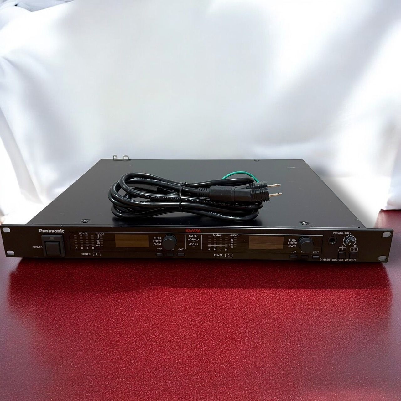 ☆希少品 美品 パナソニック WX-DR120 デジタルワイヤレス受信機 据置型 楽天市場】Panasonic デジタルワイヤレス受信機・据置型 WX