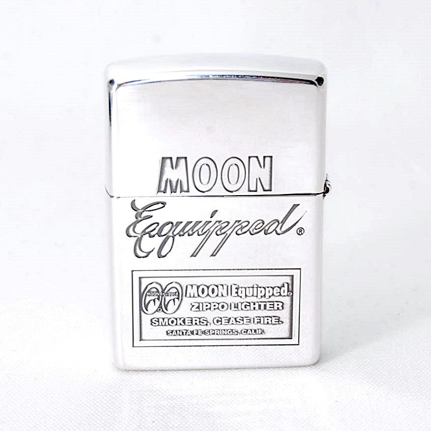 希少レア【MOONEYES】ムーンアイズオイルライター YOKOHAMA MOONEYES ムーンアイズ MOON Equipped Zippo (ジッポー) ライター