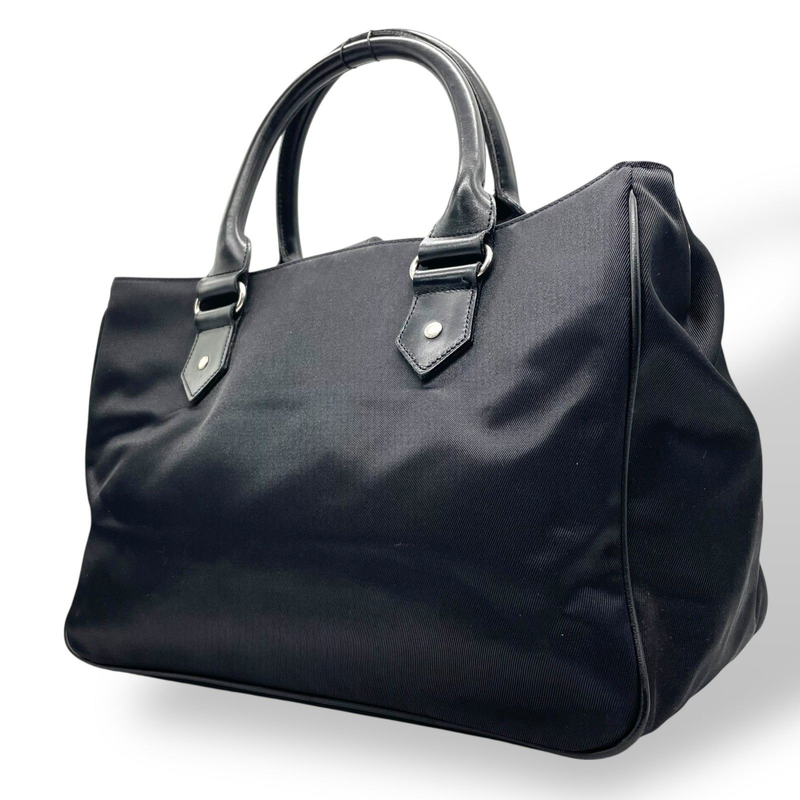 バーバリー 割引 ブルーレーベル ノバチェック ブラック ハンドバッグ