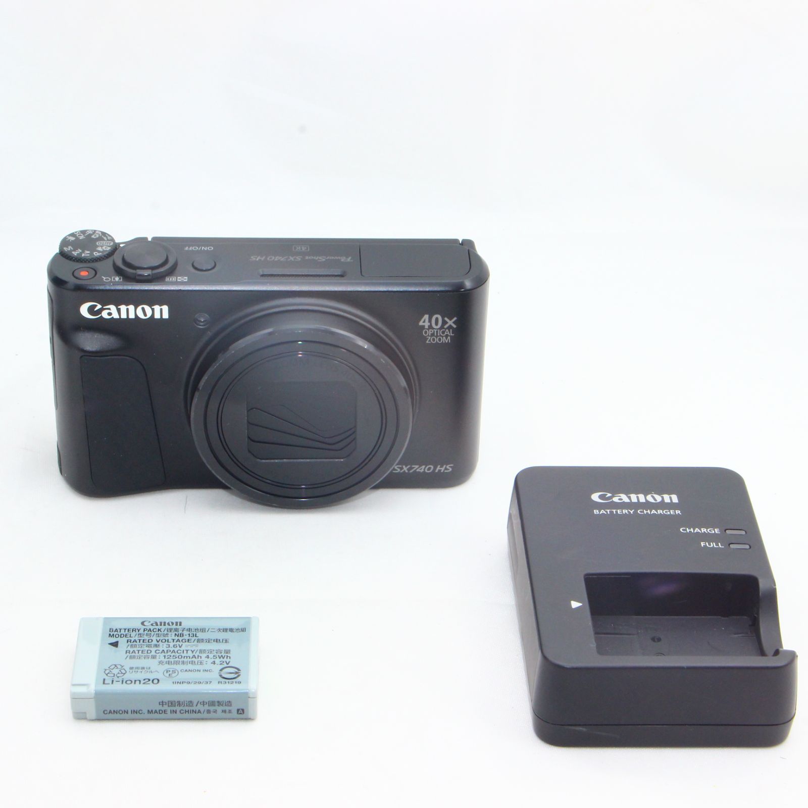 Canon コンパクトデジタルカメラ PowerShot SX740 HS ブラック - M&T