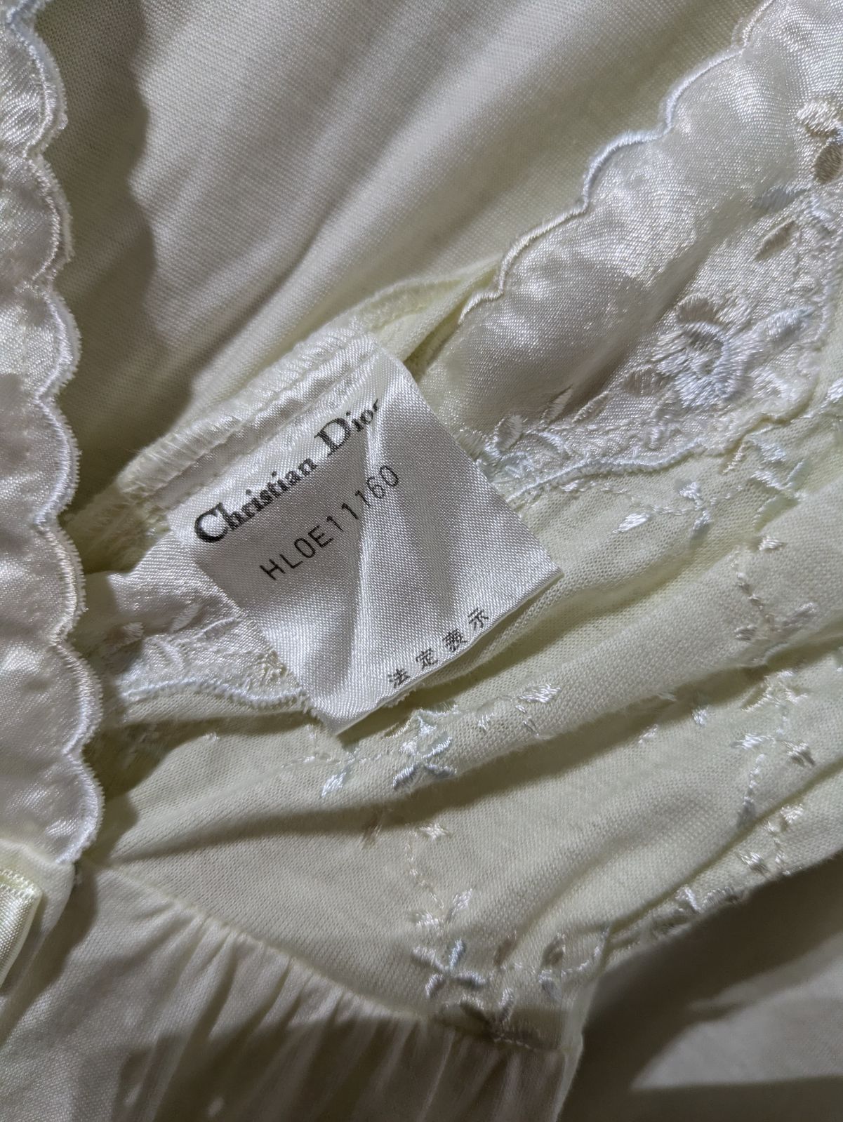美品★クリスチャンディオール　ビンテージ　ネグリジェ　ナイトウエア Christian Dior ヴィンテージ ナイトパジャマ ネグリジェ ナイト