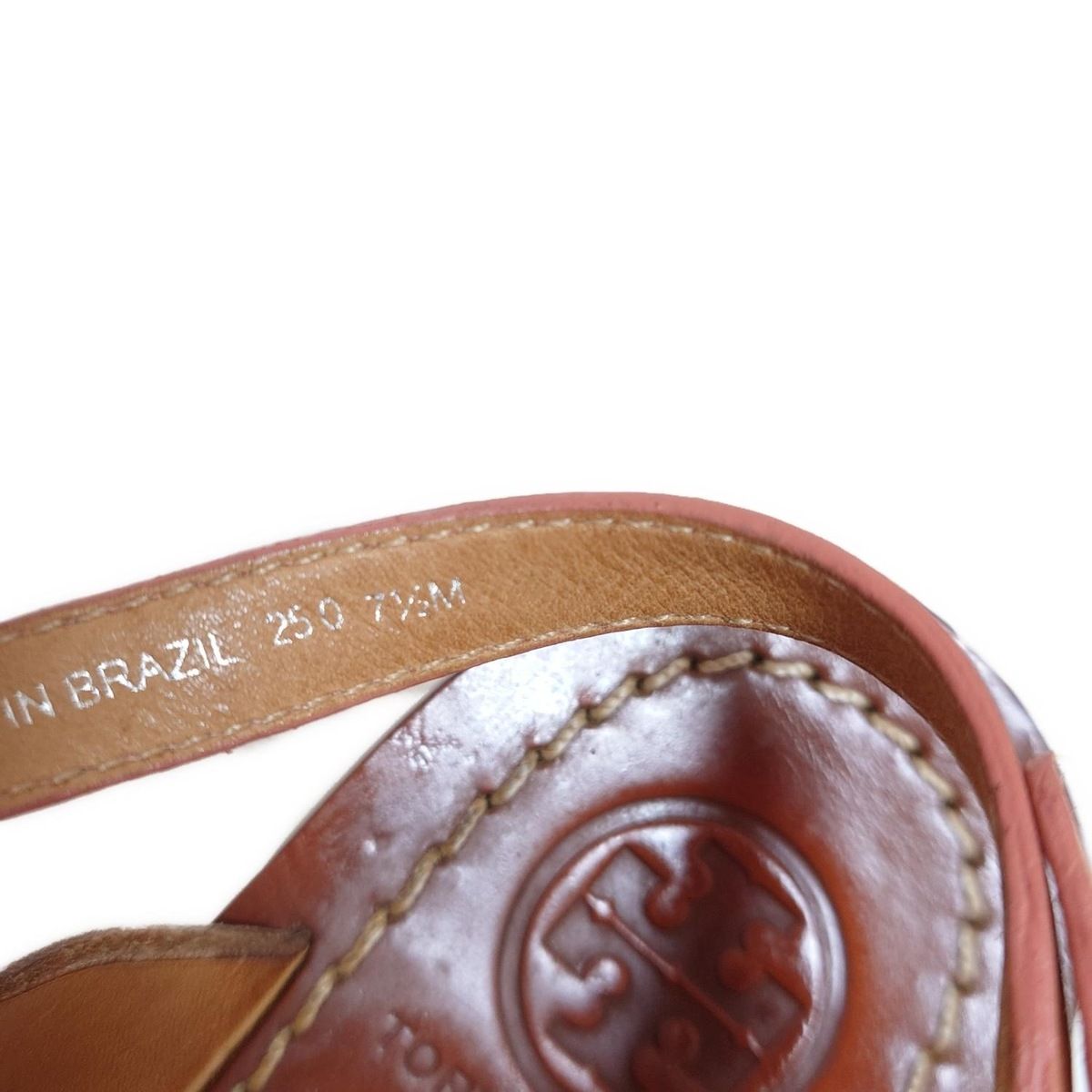TORY BURCH【トリーバーチ】ドット エンブレム ウエッジソール サンダル TORY BURCH【トリーバーチ】ドット エンブレム ウエッジソール