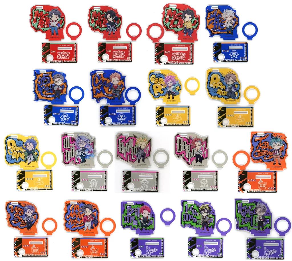 雑貨 全18種セット マツキヨココカラ×ヒプノシスマイク アクリル歯ブラシスタンド