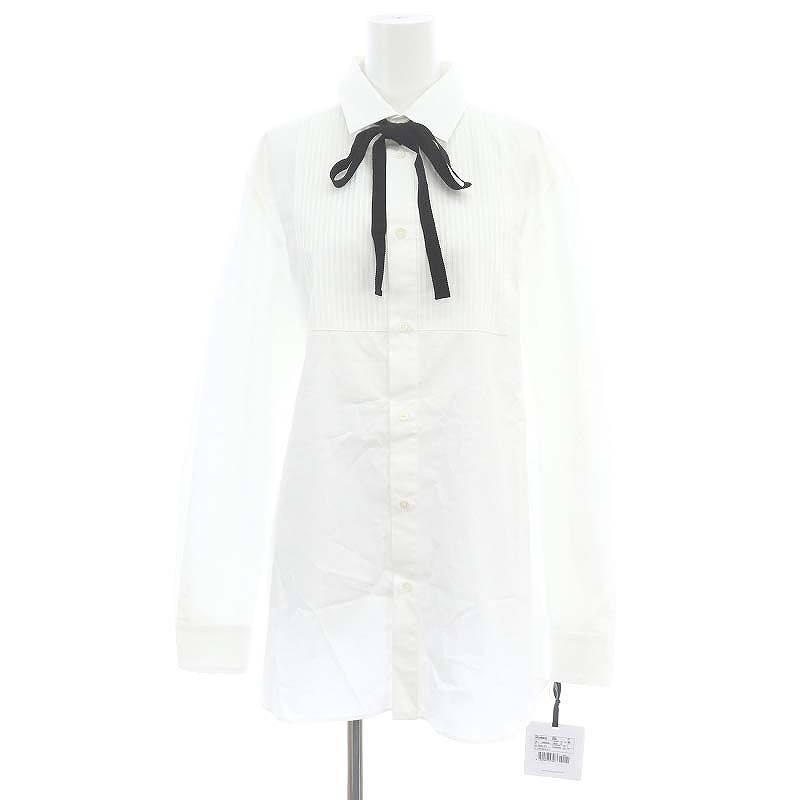 レッド ヴァレンティノ RED VALENTINO COTTON SHIRT WITH PLASTRON 