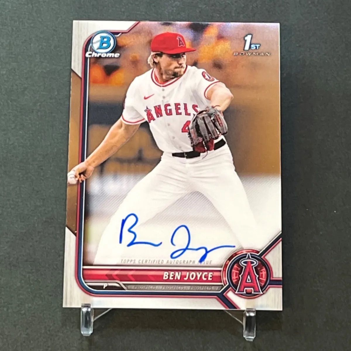 ベンジョイス直筆サインカード 2022 Bowman Chrome 1st Bowman 