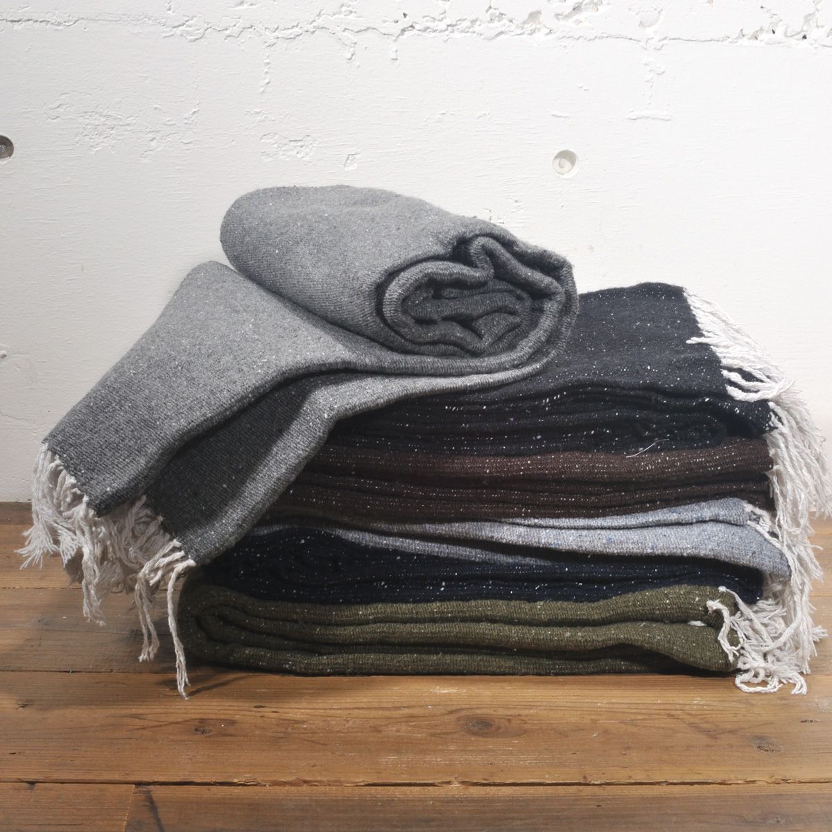 Mexico製 ラグ ブランケット DETAIL OAX Throwket メキシコ ラグ ブランケット : イエノLabo