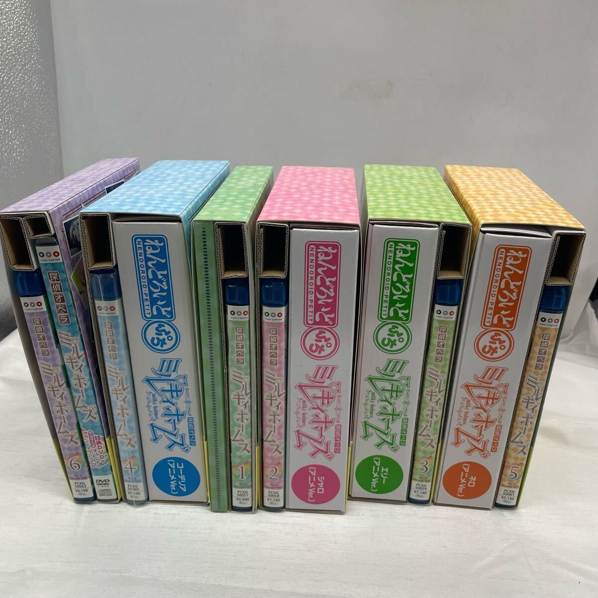 Blu-ray　ブルーレイ　ミルキィホームズ　MILKY HOLMES Full Color Complete BOX 未開封品となります。 ミルキィホームズ Blu-ray BOX2 ~探偵オペラ ミルキィホームズ 第2幕