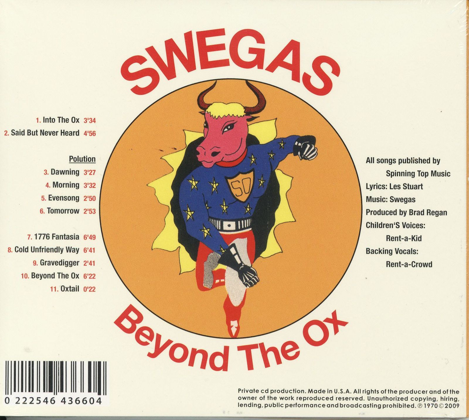 Swegas / Beyond The Ox 未開封 - メルカリ