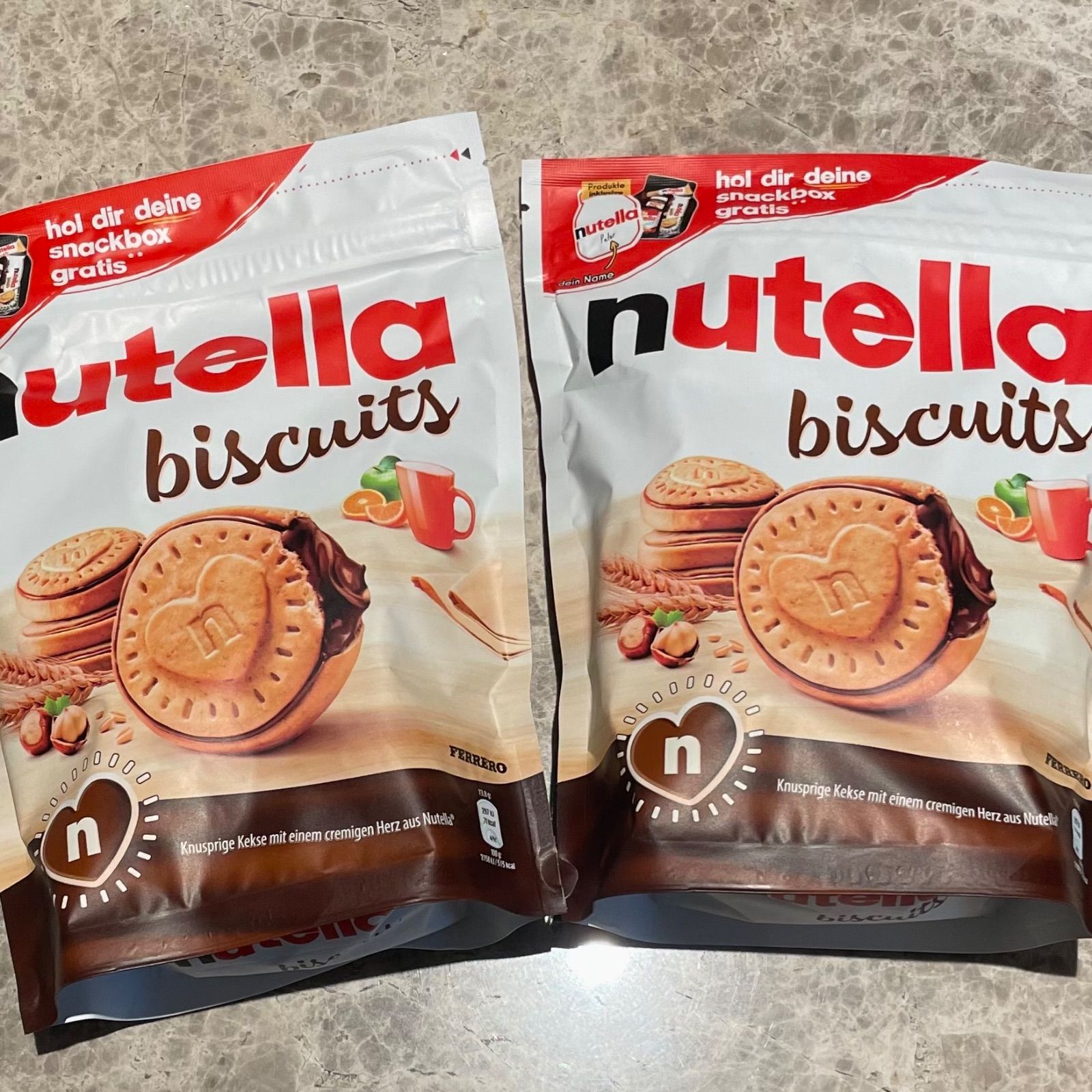 ヌテラ ビスケット 304g 2袋セットnutella - 菓子