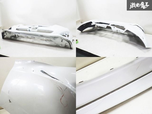 ルーミー　M900A/M910A 純正フロントバンパー　パールホワイト ルーミーカスタム M900A/M910A 後期 純正フロントバンパー