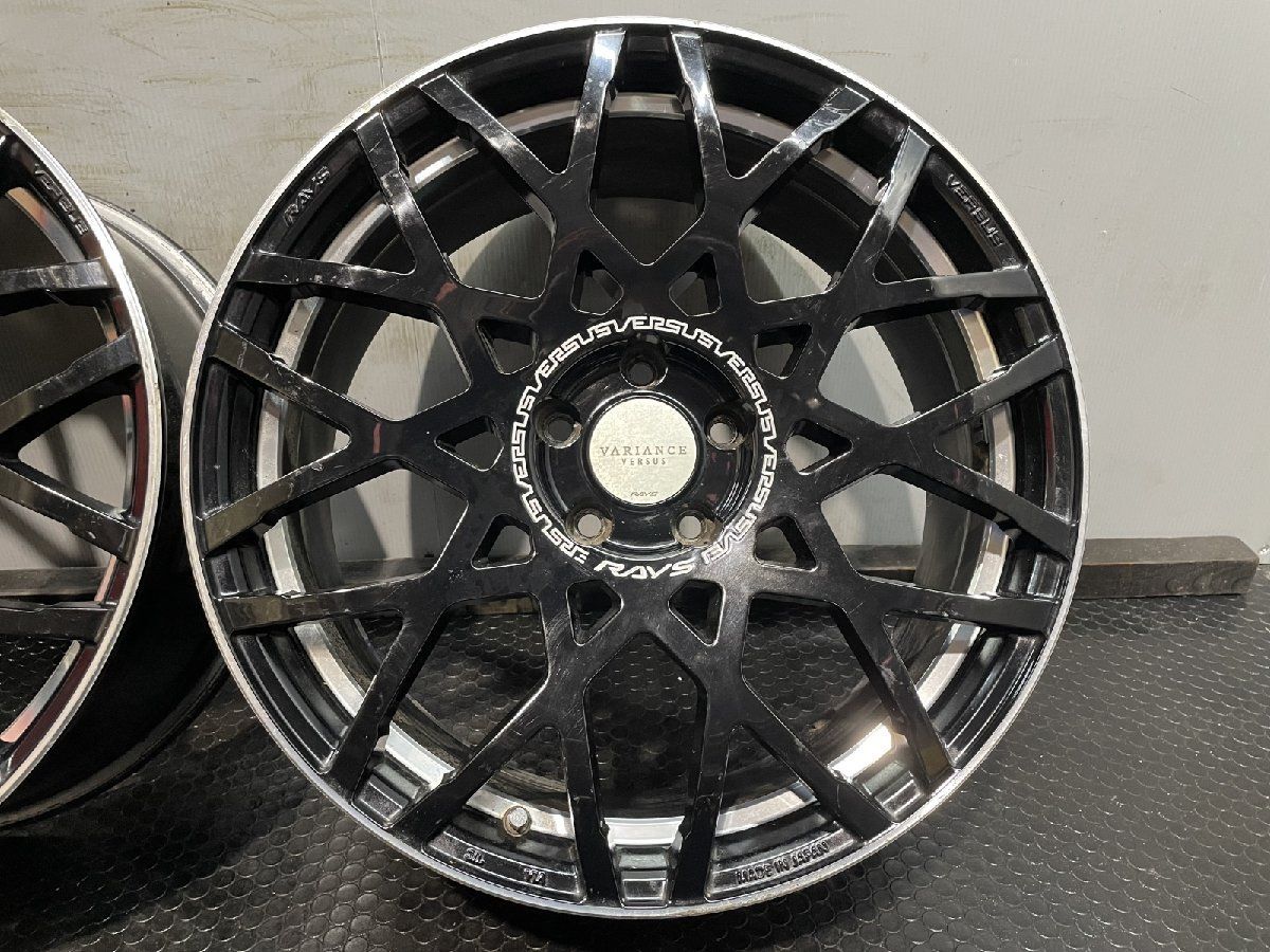レイズ　ヴェルサス　ヴェリエンス　19X8J　PCD112　225/35 19 レイズ ヴェルサス ヴェリエンス 19X8J PCD112 225/35 19 - メルカリ