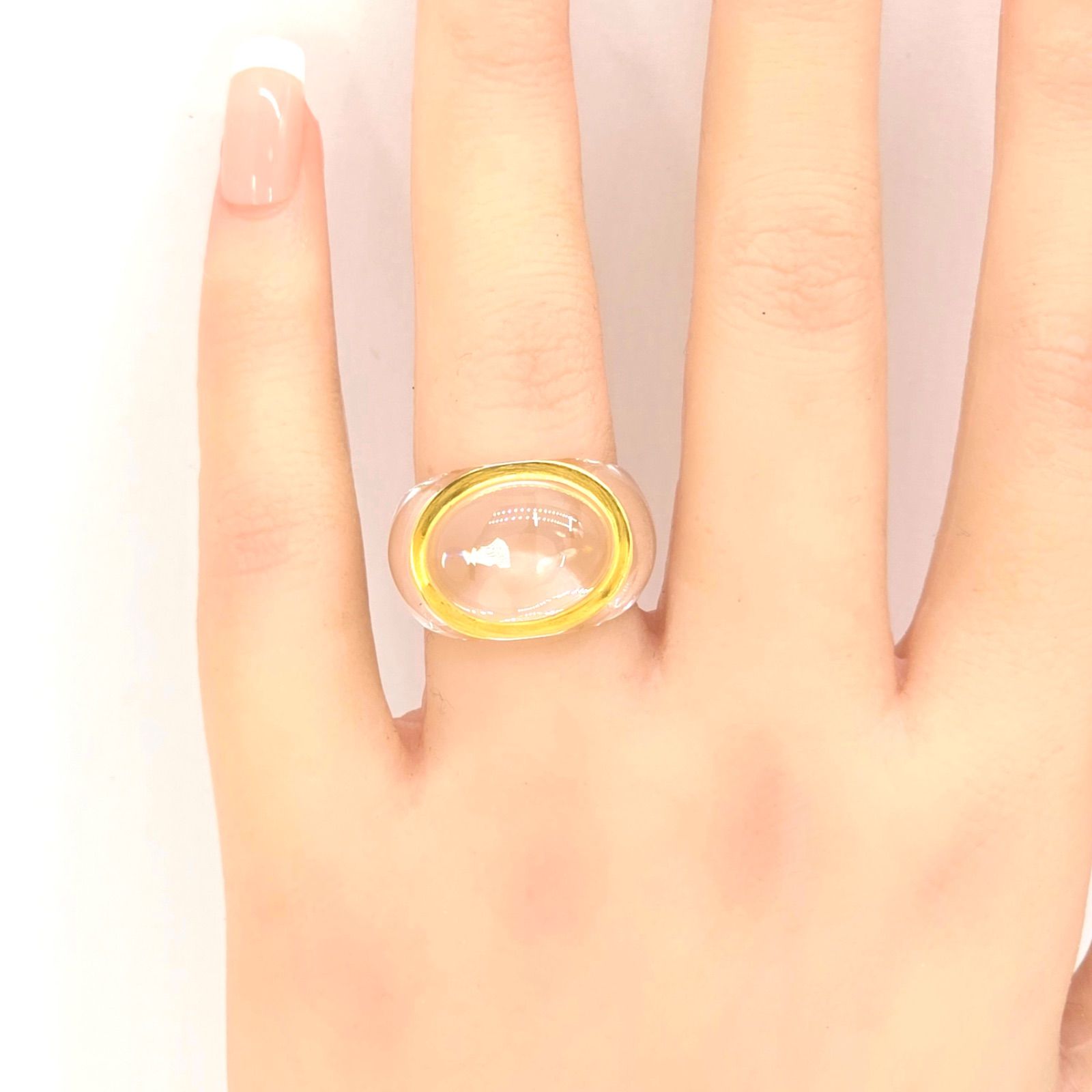 バカラ Baccaratクリスタルリングクリスタルリング 指輪リング