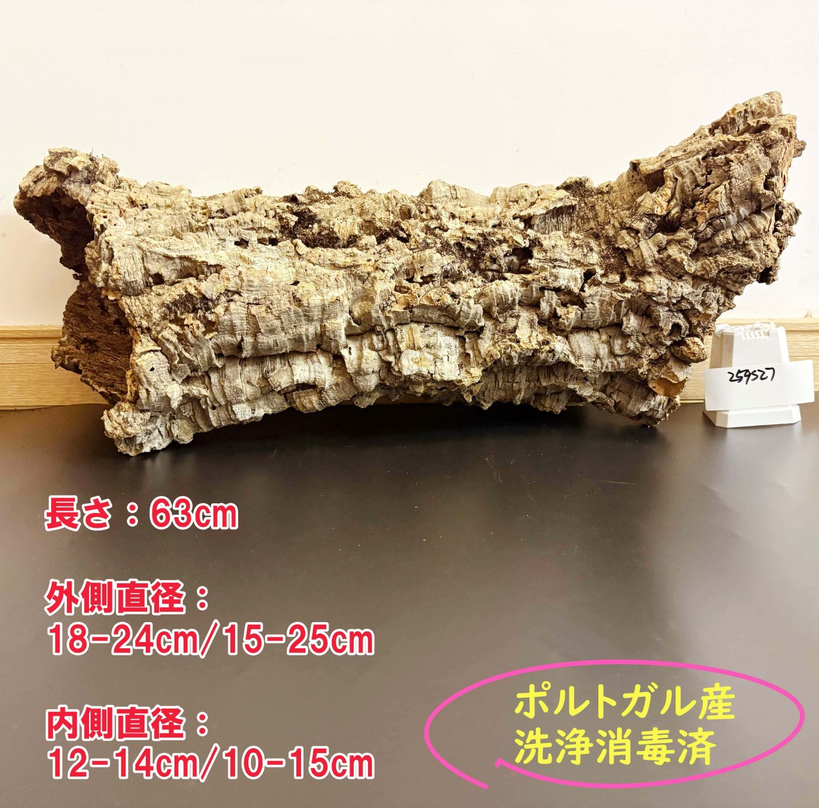 259S27 ポルトガル産 キャノンコルク コルク樹皮 コルク板 バージンコルク 送料無料 チランジア ビカクシダ 着生ラン 両生類 爬虫類