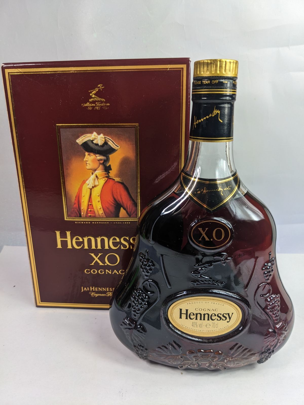 未開栓】古酒ヘネシーXO コニャック 700ml 箱付 - メルカリ