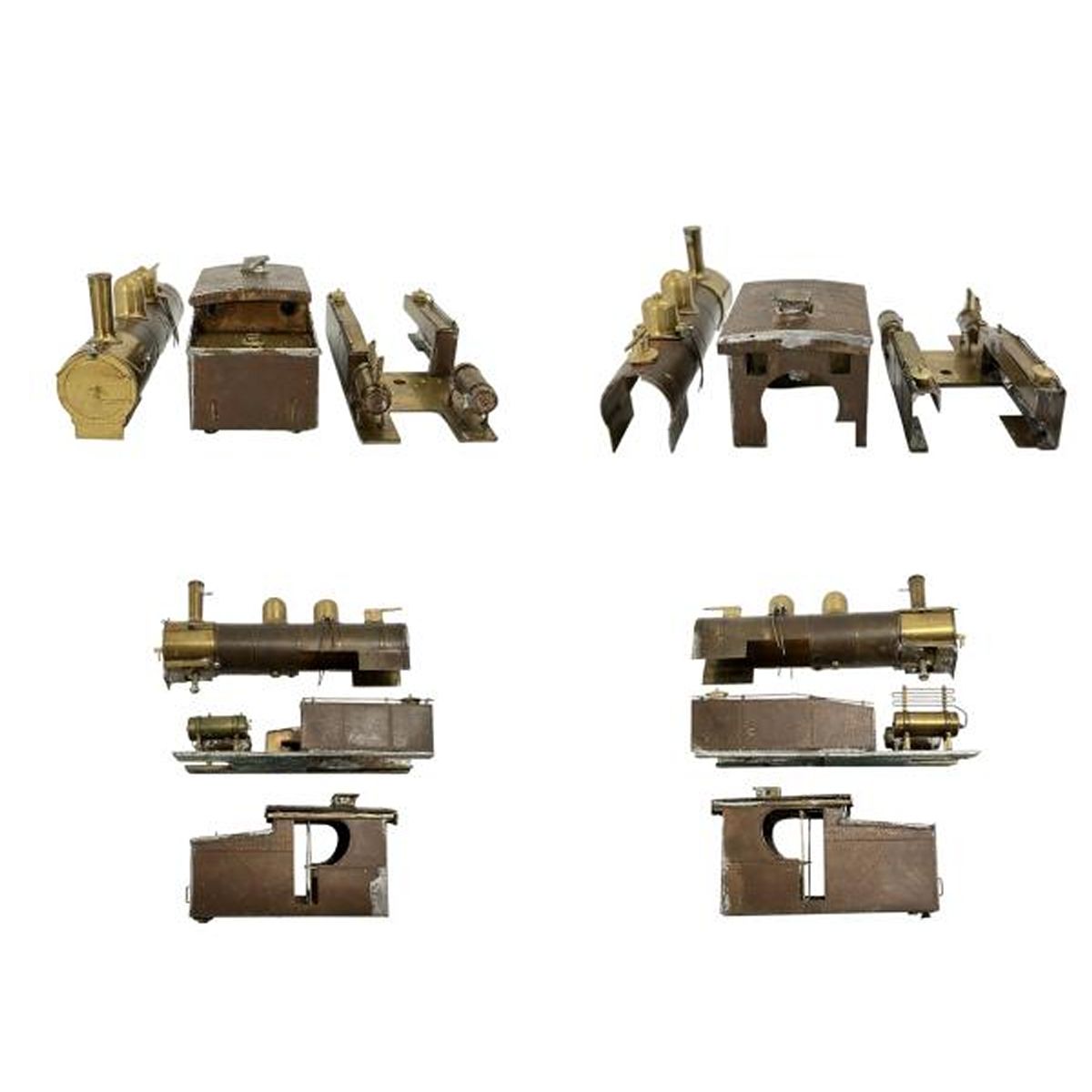 SANGO サンゴ B10形 蒸気機関車 組立途中品 HOゲージ 鉄道模型 ジャンク W10485438