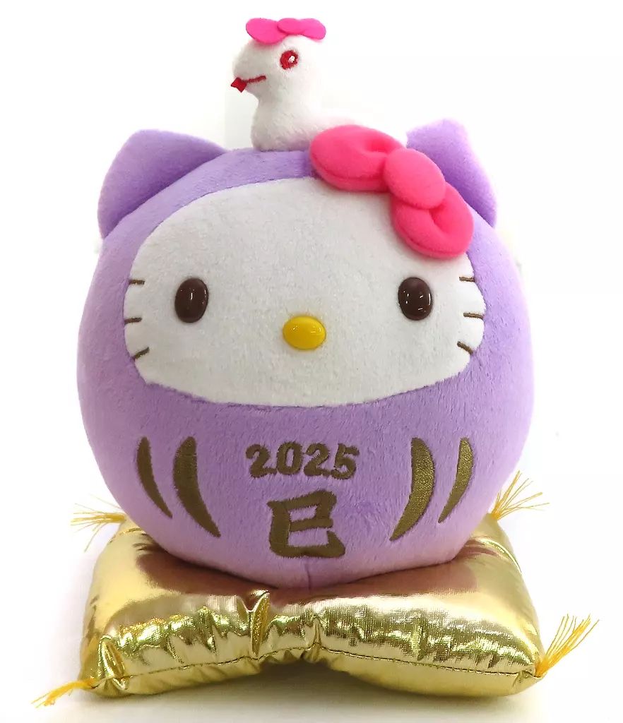 中古】ぬいぐるみ キティ だるまぬいぐるみ(2025/巳) 「ハローキティ