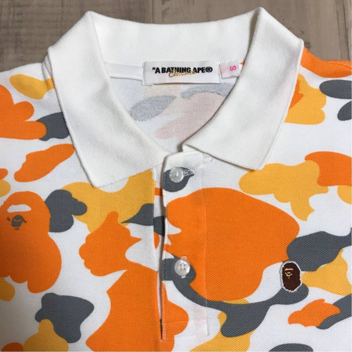 福岡限定 BAPE camo ポロシャツ ベイプ ape エイプ 迷彩 NIGO