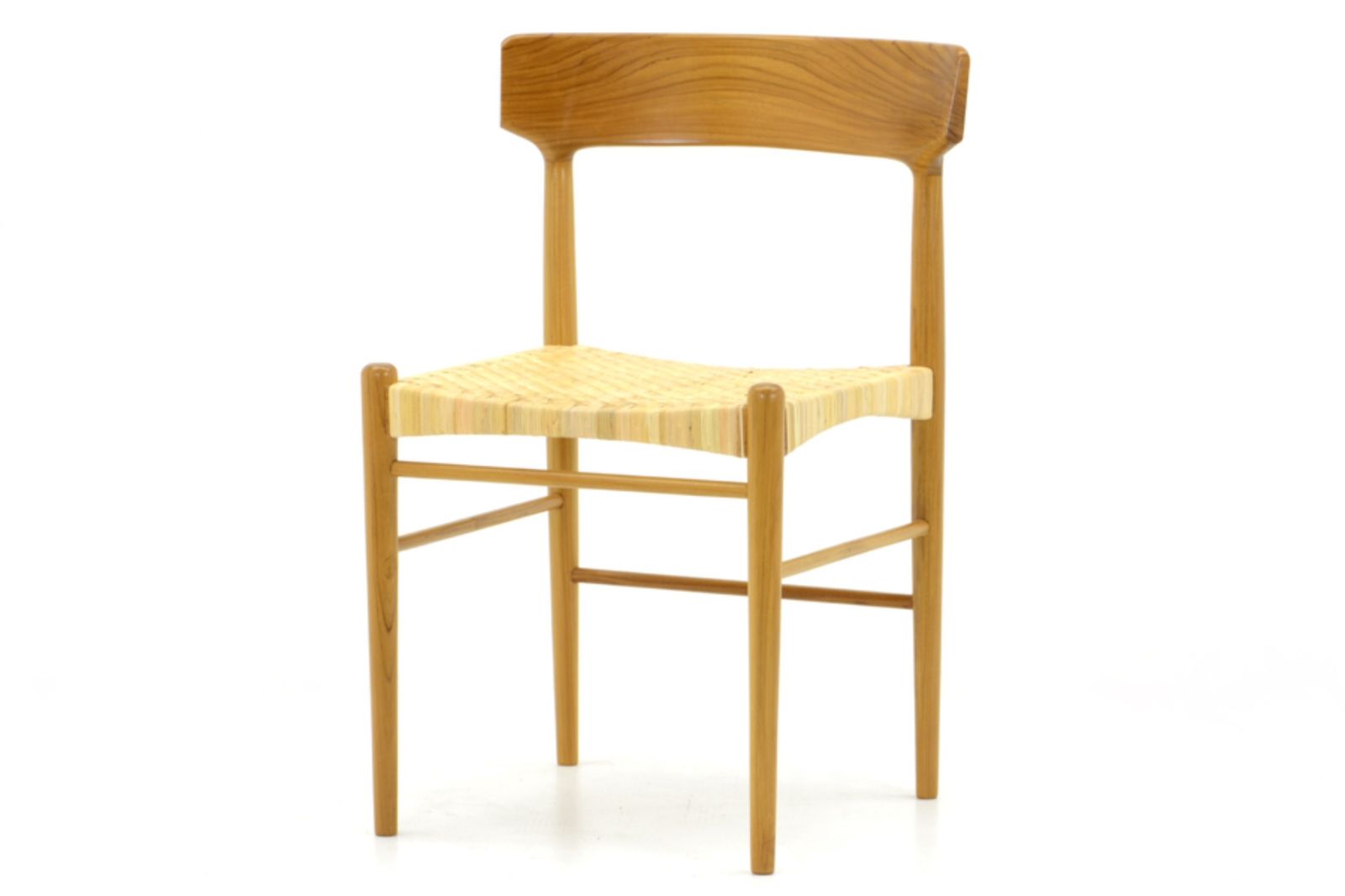 ダイニングチェア チーク無垢材 chloros