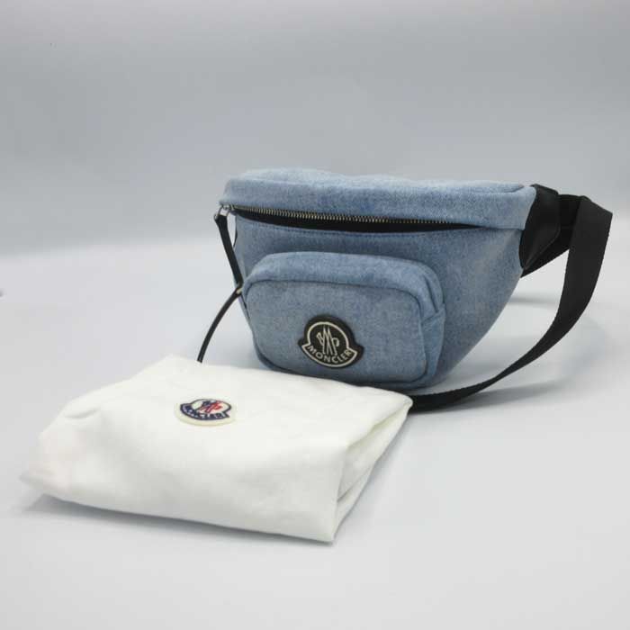 モンクレール MONCLER フェリシア デニム ミニ ベルトバッグ