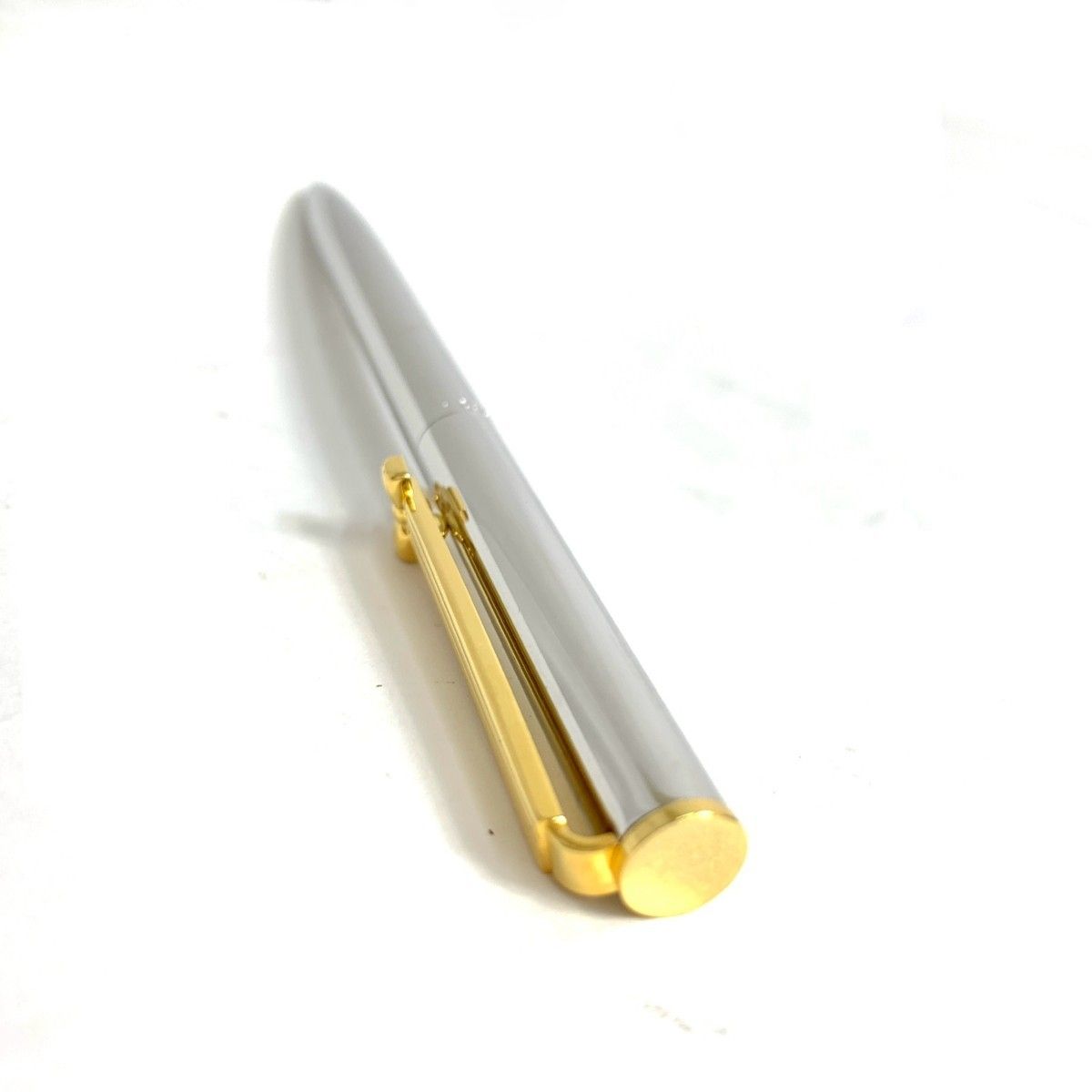 美品 MIKIMOTO ミキモト パール ボールペン 箱付き シルバーカラー