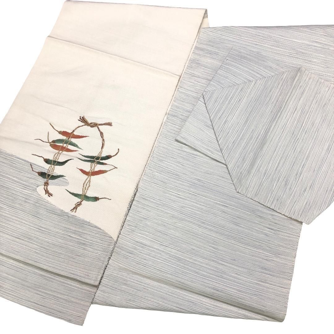 霧模様に唐辛子