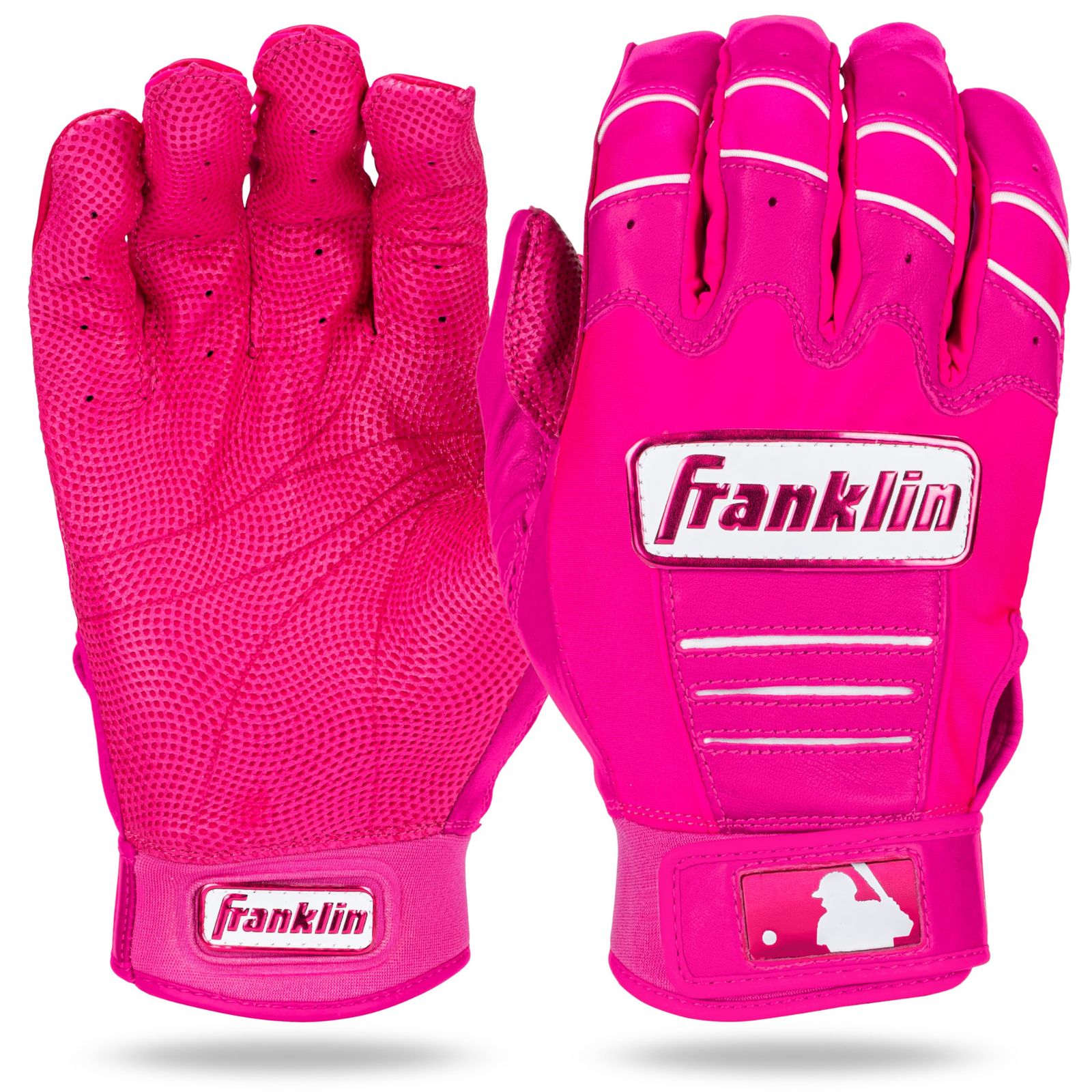 フランクリン FRANKLIN バッティンググローブ 両手用 CFX PRO HI-LITE 野球 バッティング 手袋 バッテ 手袋 プロ メジャー 24SS 20897 ピンク Lサイズ