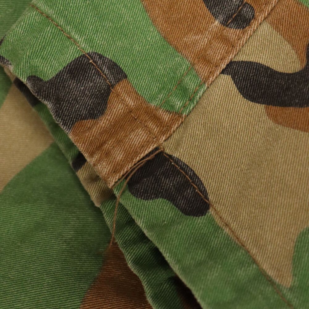 STUSSY (ステューシー) ミリタリーバックロゴ モッズコート カモ柄