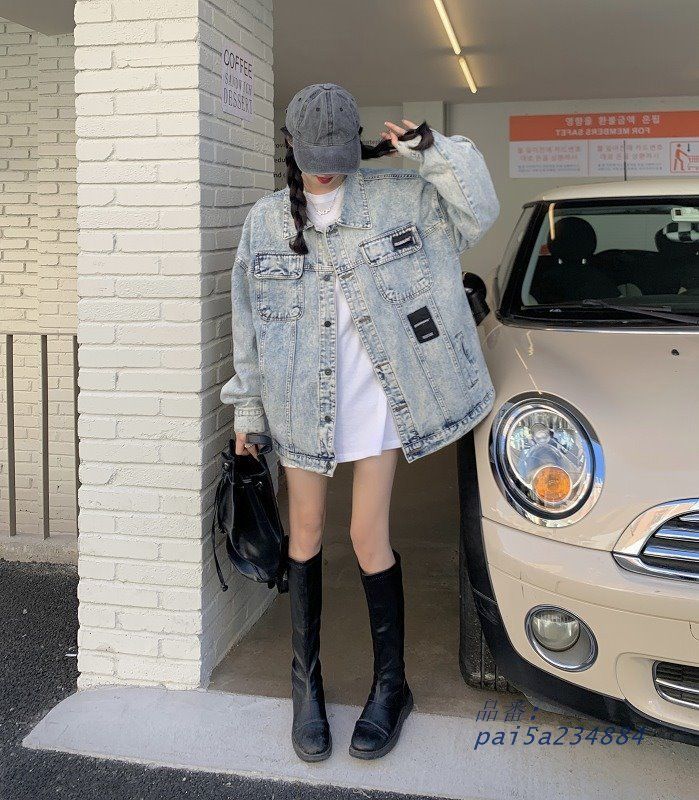 デニムジャケット韓国ファッ pai5a234884