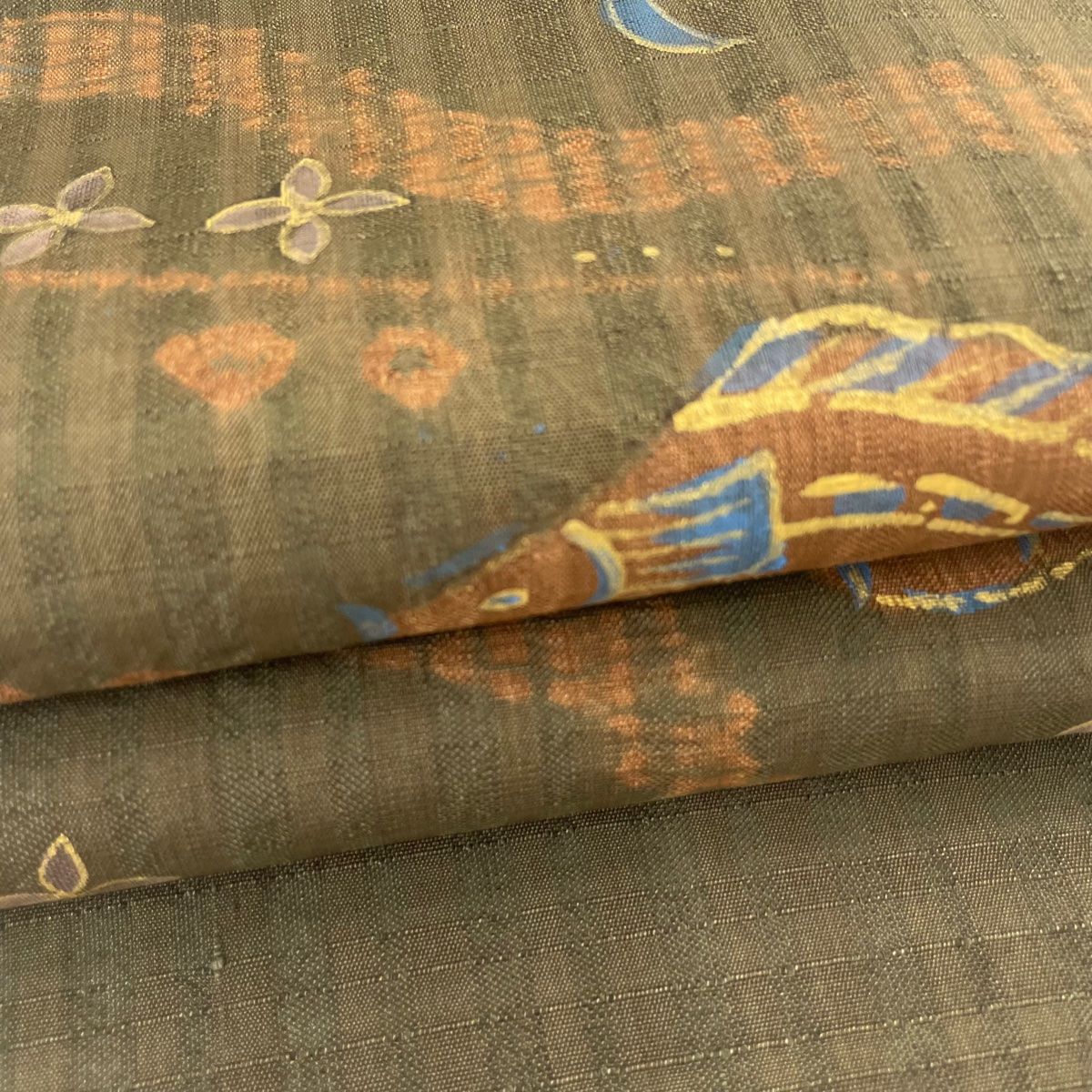 魚 花柄