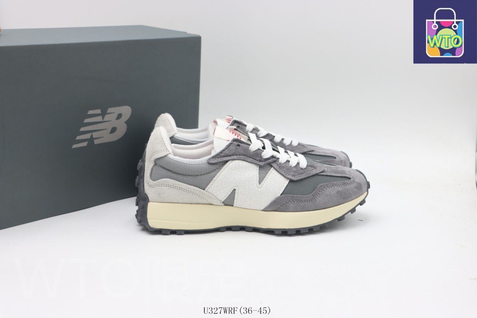 新品未使用! ニューバランス U327WRF D グレー 23.5 今日特価】ニューバランス New Balance ランニングシューズ