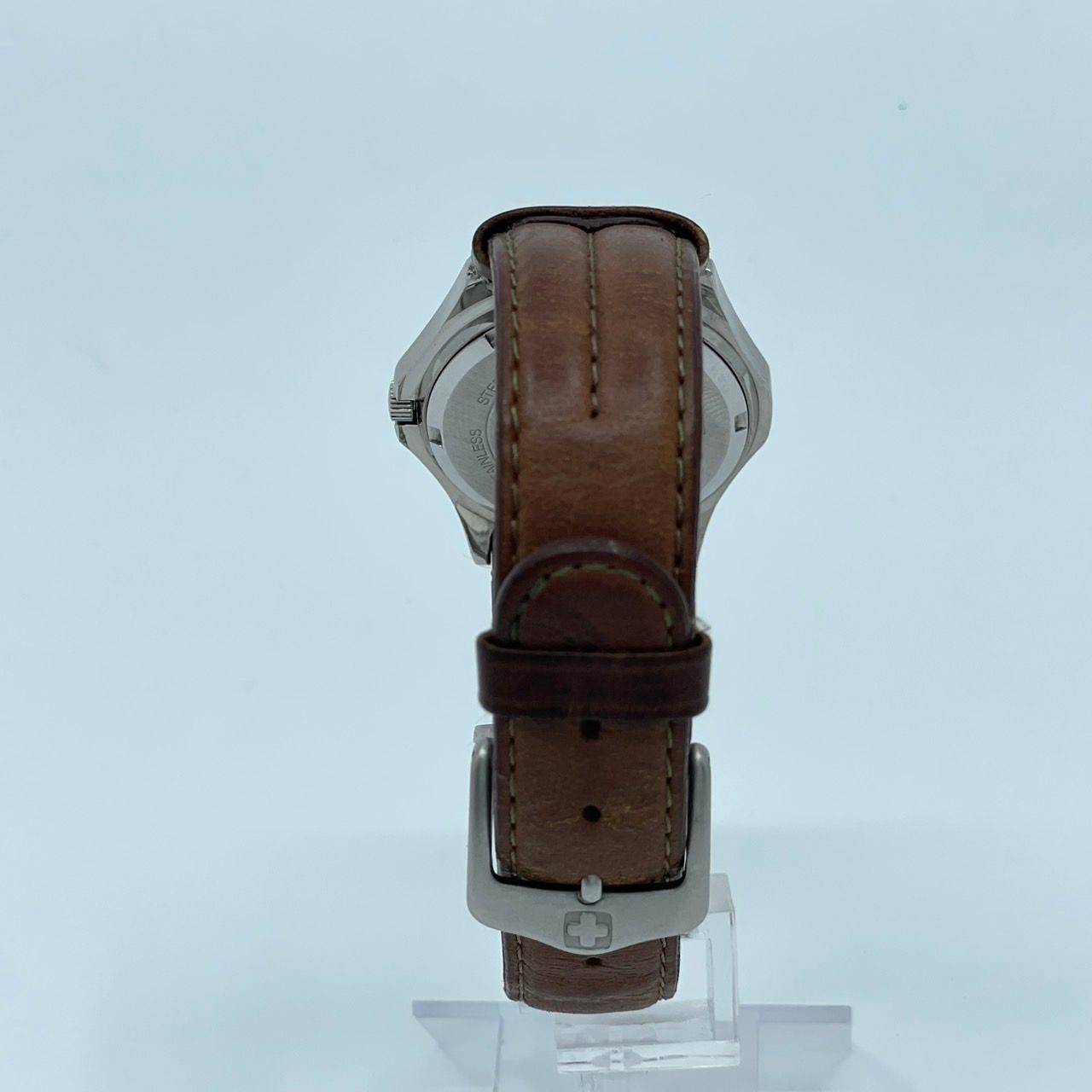 電池交換済】WENGER ウェンガー 腕時計 メンズ SAK DESIGN クォーツ 白 