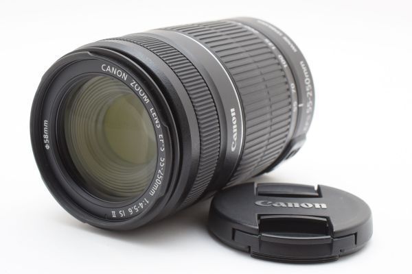 ★良品★ Canon キャノン EF-S 55-250mm F4-5.6 IS II #K348-5