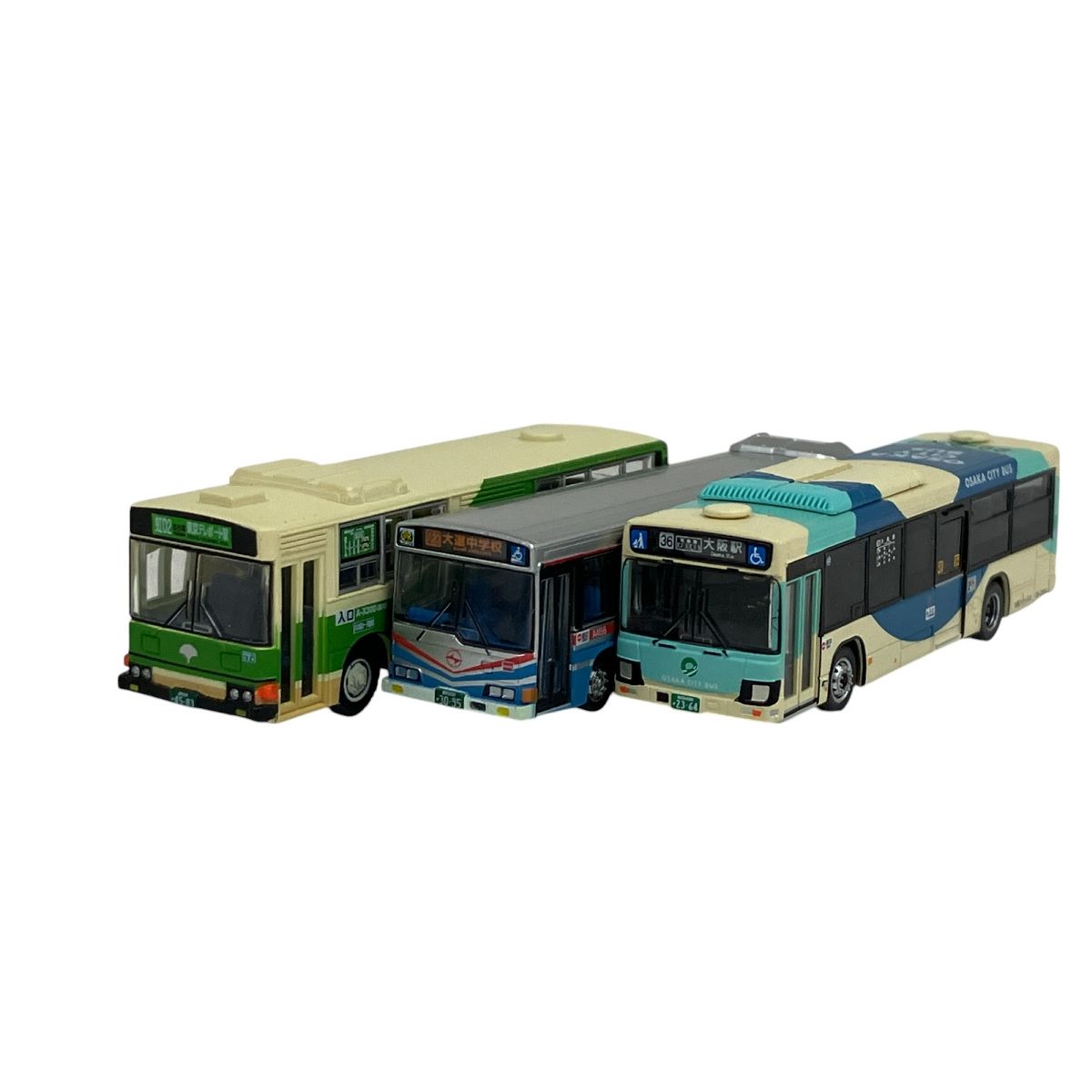 TOMYTEC THE バスコレクション 3箱セット 京浜バス 大阪シティバス 都営バス O9983103