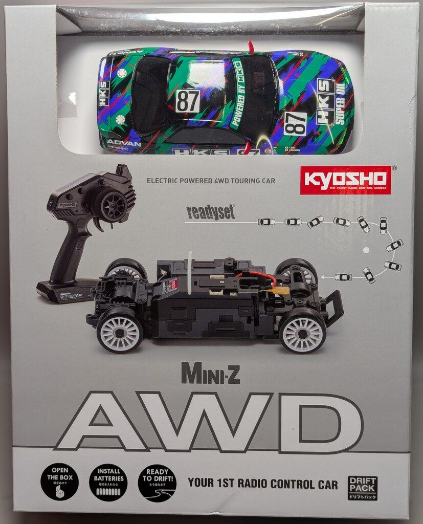 京商 MINI-Z AWD HKS スカイライン(R32 GT-R) 1993 #87 32618HK - メルカリ