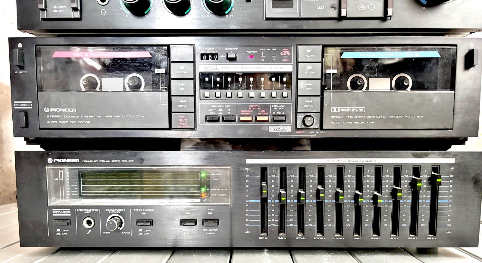 PIONEER パイオニア オーディオ機器 ラフィックイコライザー SG-120