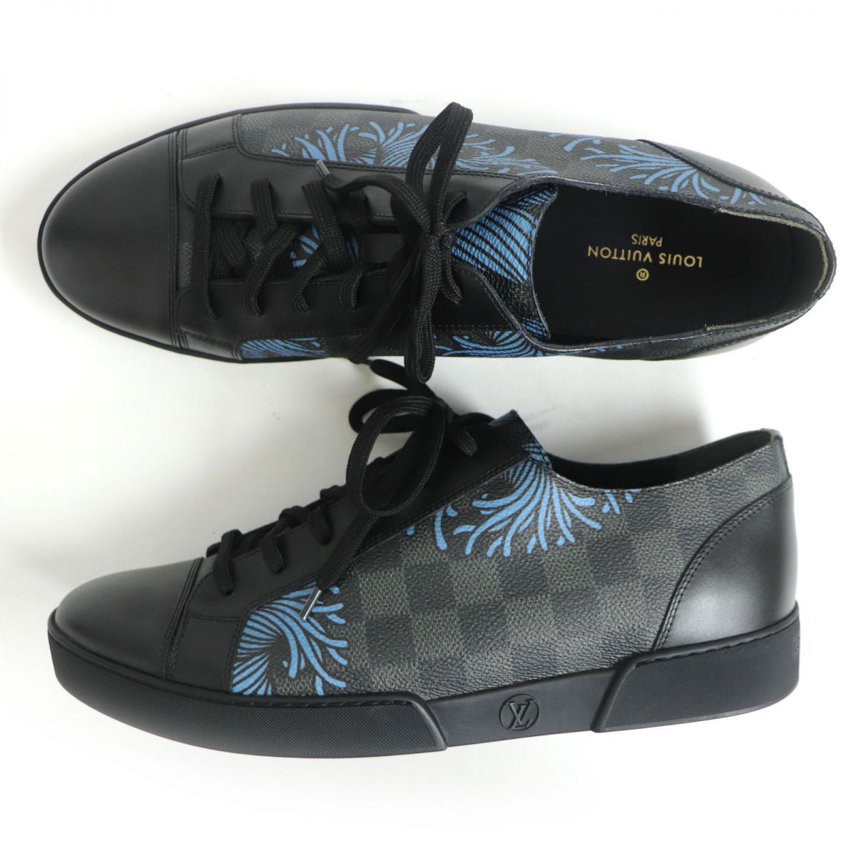 Louis Vuitton/ルイヴィトン ダミエ グラフィットスニーカー/9.5 /080