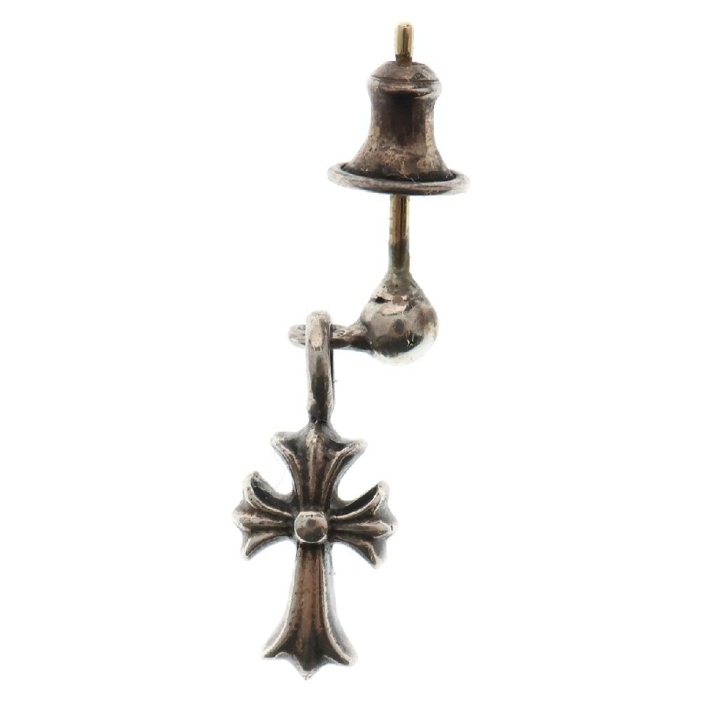 CHROME HEARTS クロムハーツ DRP STCK CH CRS スタックCHクロスドロップ シルバーピアス
