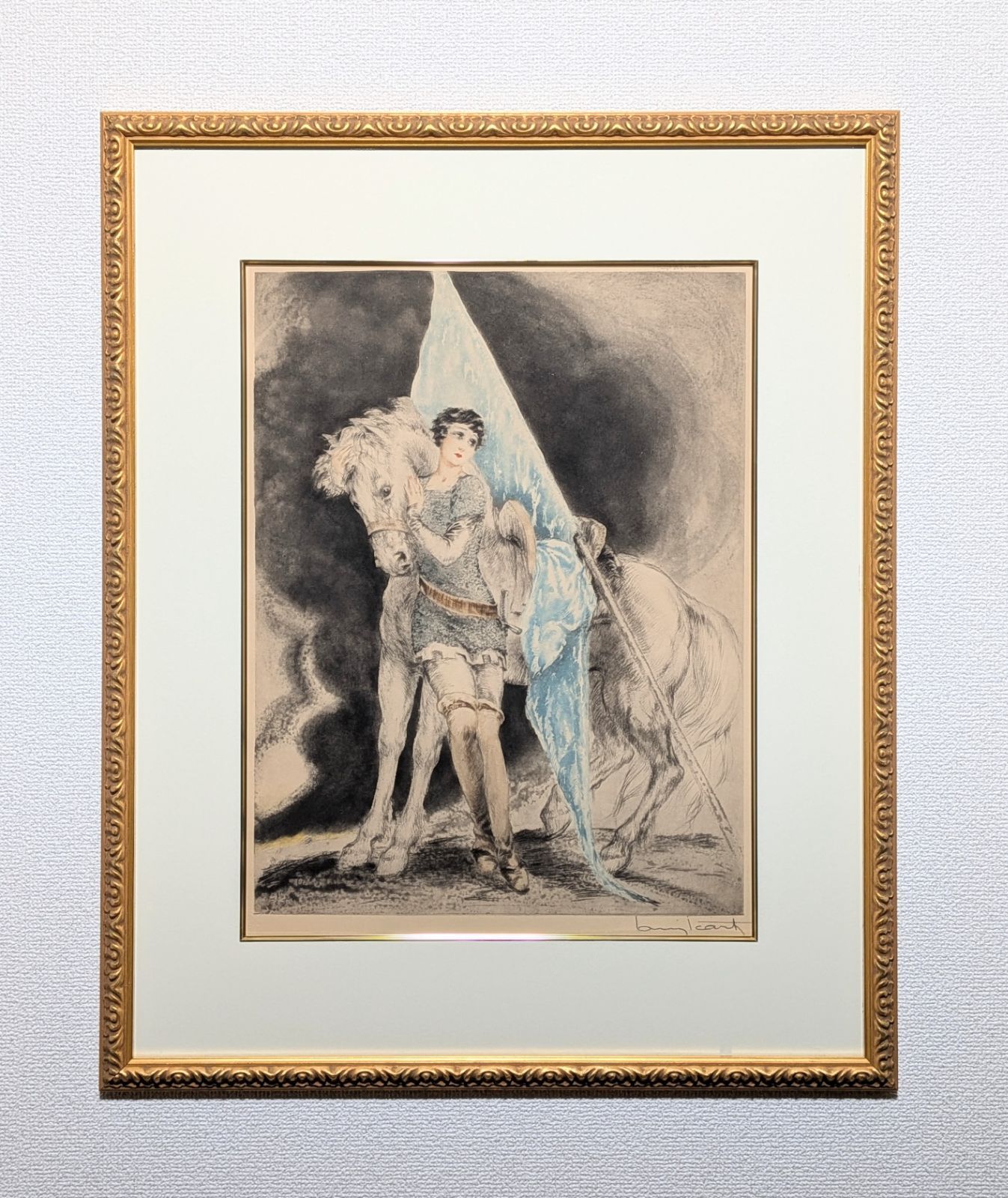 真作 ルイ イカール ジャンヌ ダルク 直筆サイン